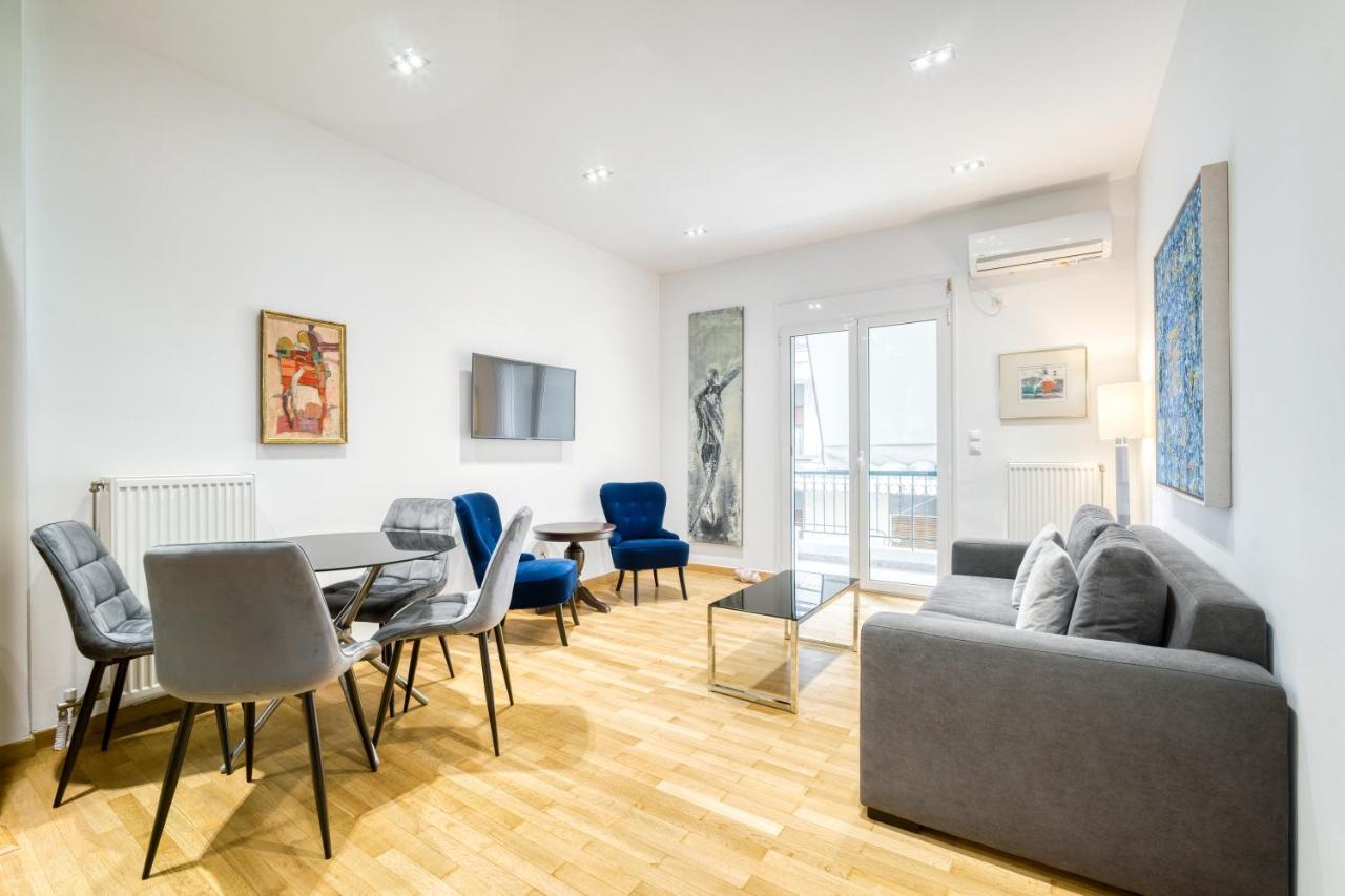 Stylish, Sunny New 2 Bedroom, Prime Central Athén Kültér fotó